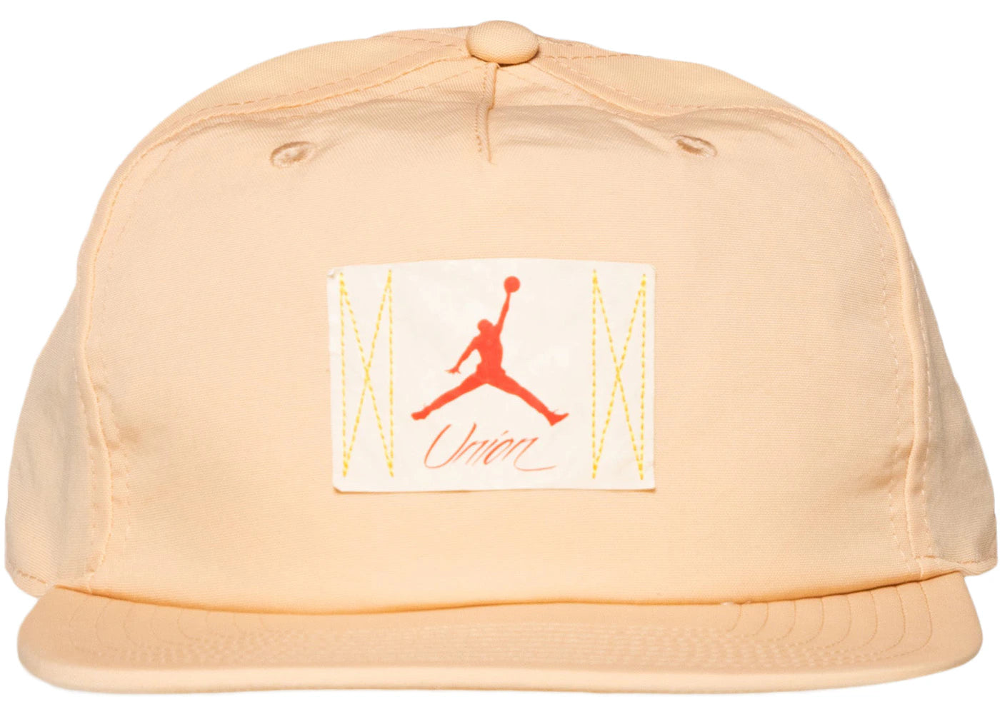 Jordan x Union Cap Photon Dust/Habanero Red