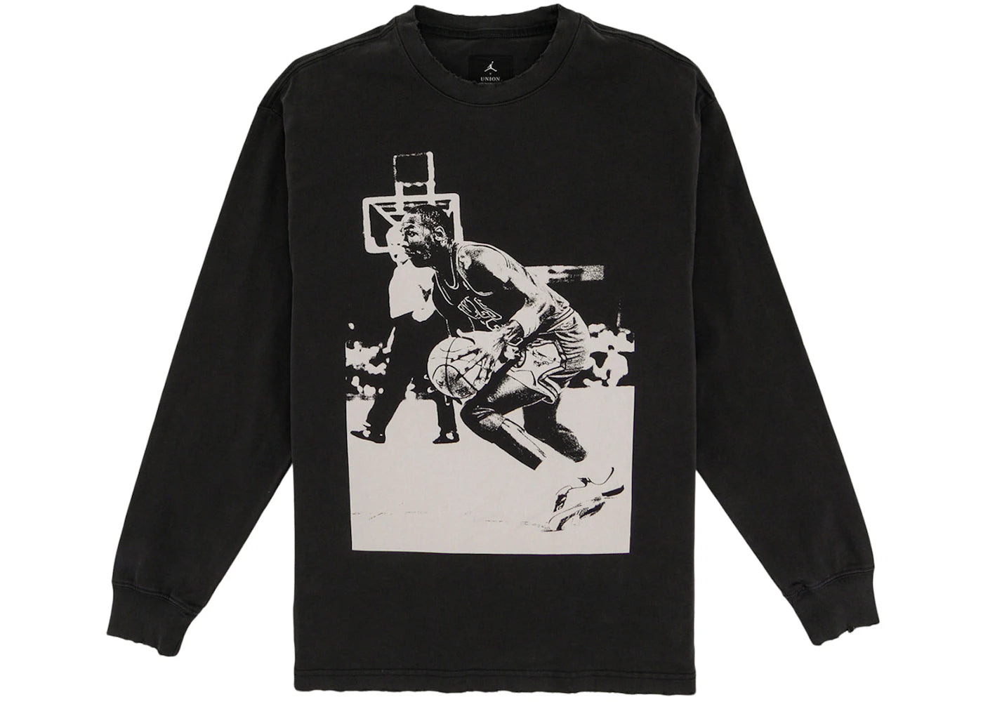Jordan x Union M J L/S T-shirt Off Noir