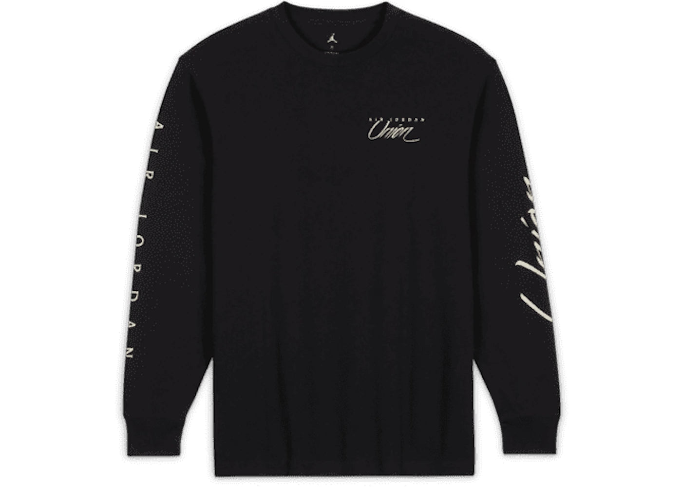 Jordan x Union MJ L/S Tee (Asia Sizing) Black/Coconut Milk