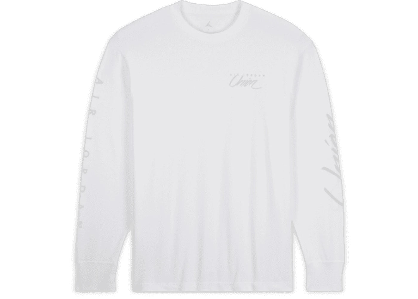 Jordan x Union MJ L/S Tee (Asia Sizing) White/Grey Haze