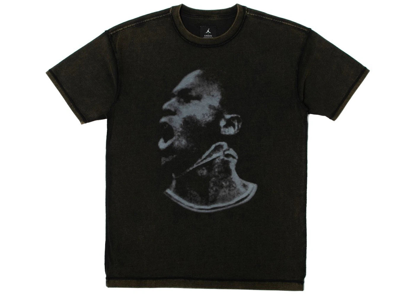 Jordan x Union NRG Vault AJ Flight Photo Top Tee Black