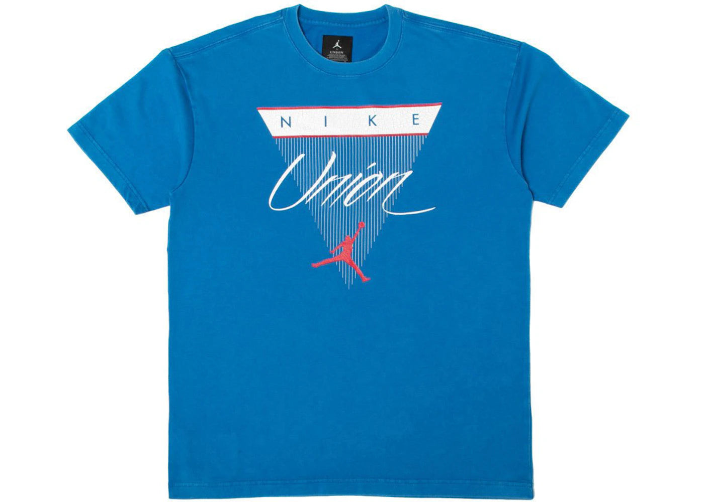 Jordan x Union NRG Vault Flight Triangle Tee Blue