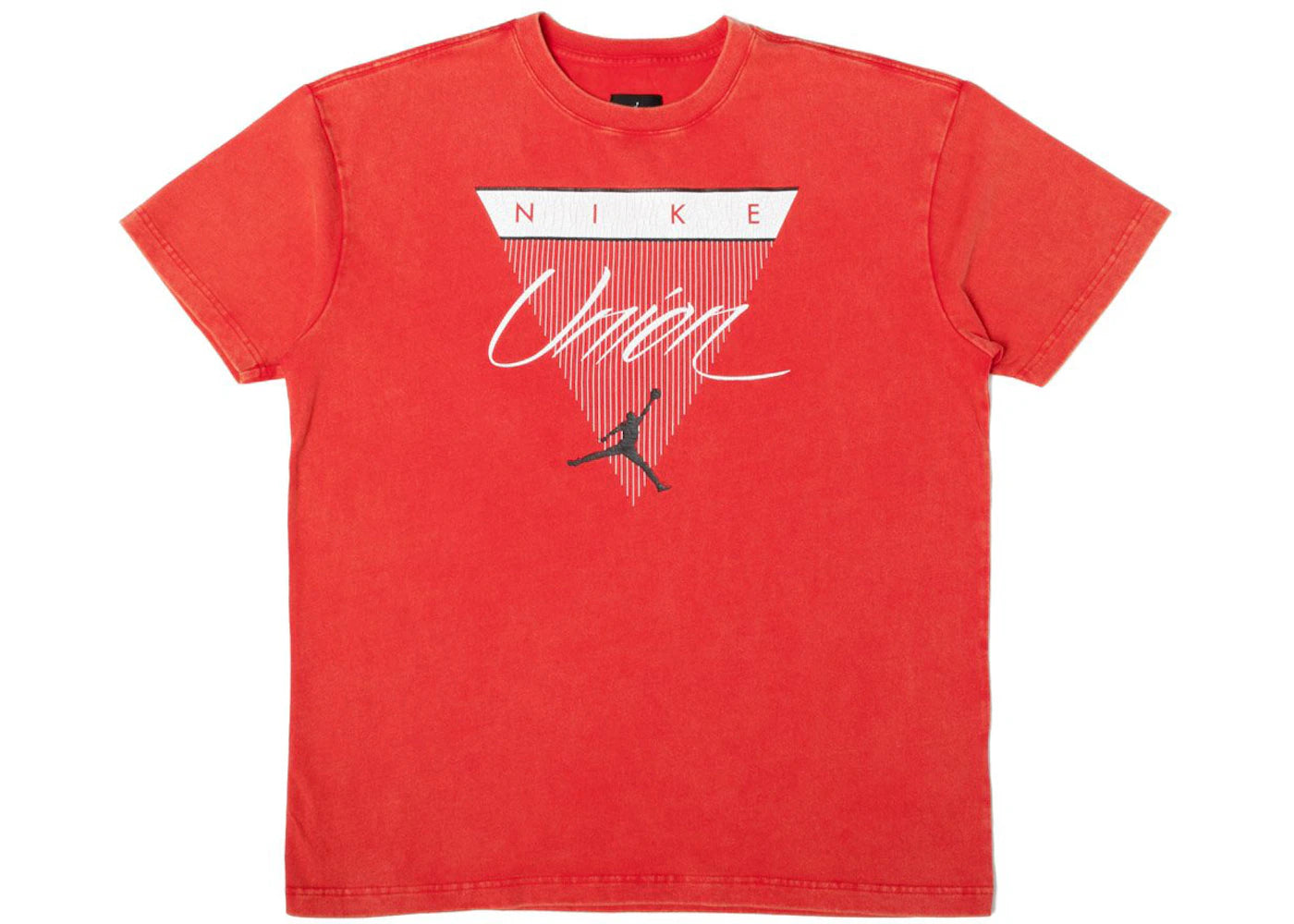 Jordan x Union NRG Vault Flight Triangle Tee Red