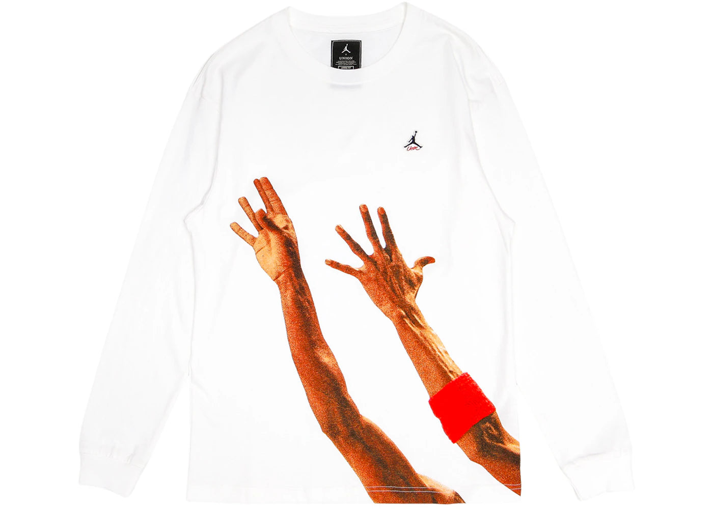 Jordan x Union The J L/S T-shirt White