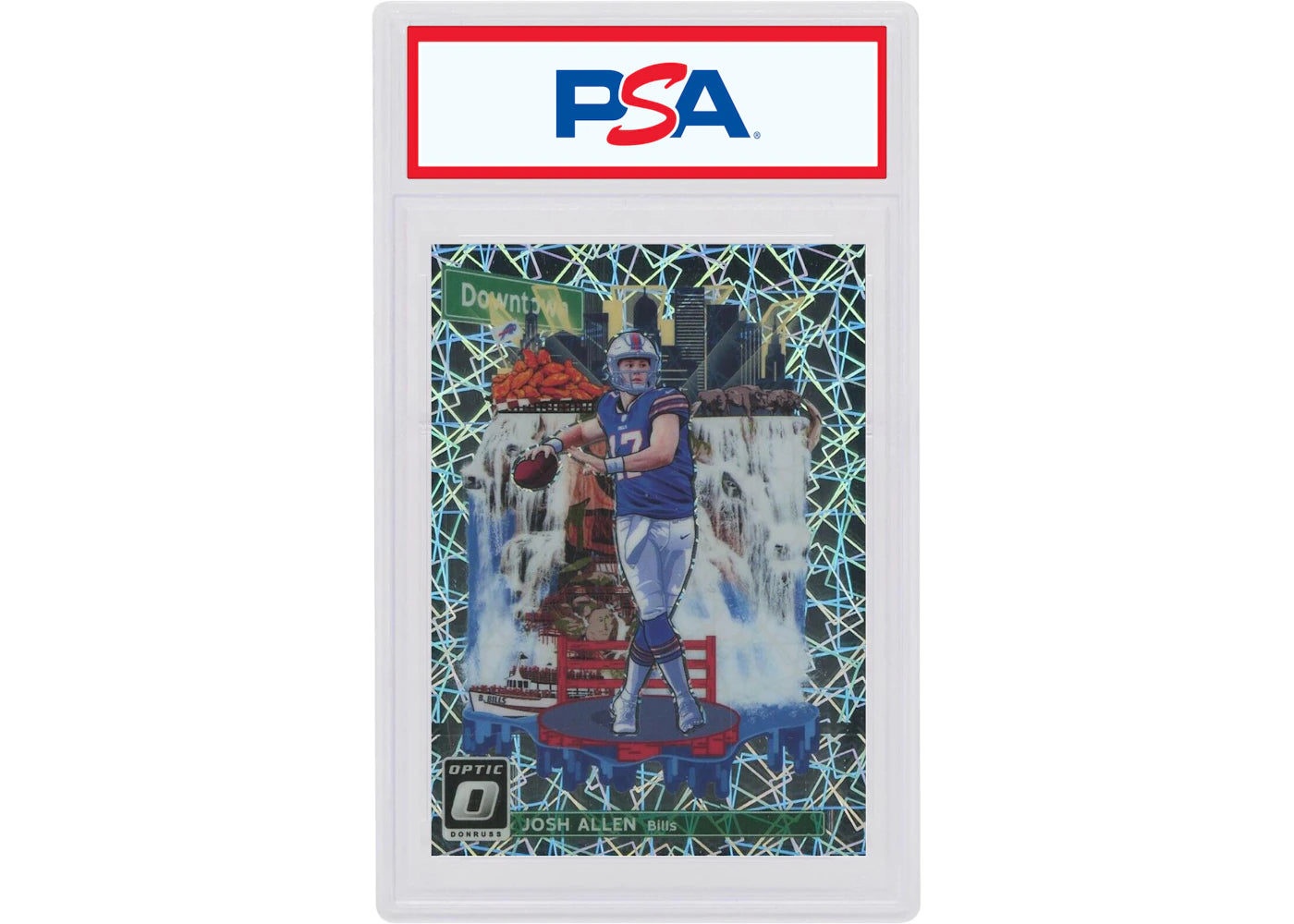 Josh Allen 2018 Panini Donruss Optic Downtown Rookie #DT14 (PSA or BGS Graded)