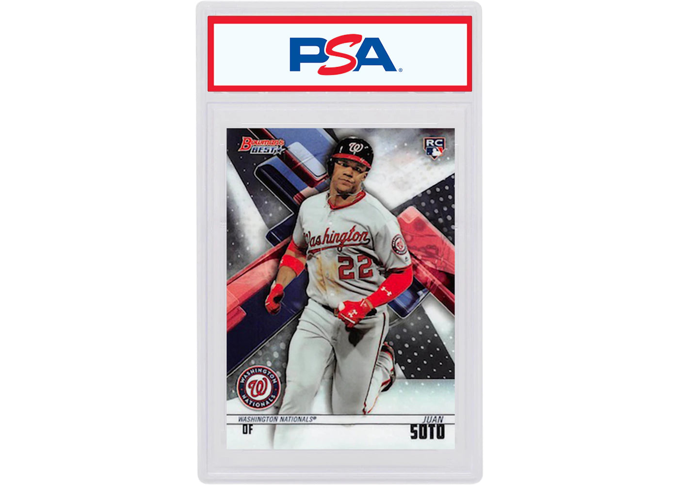 Juan Soto 2018 Bowman's Best Rookie #29 (PSA or BGS Graded)