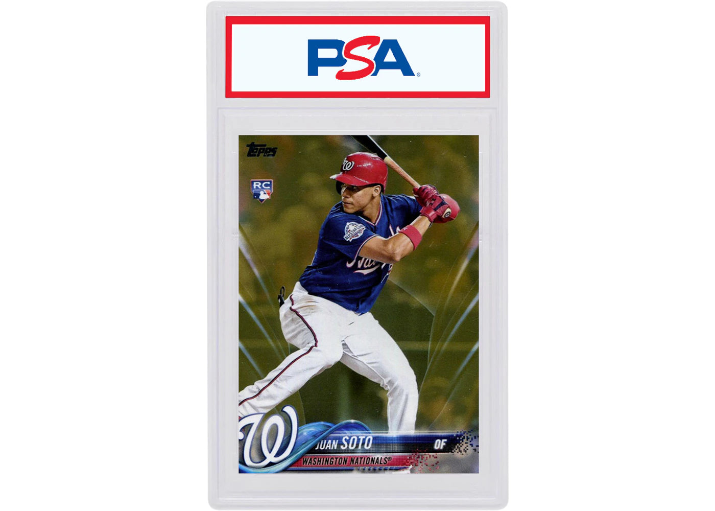Juan Soto 2018 Topps Update Rookie Gold /2018 #US300 (PSA or BGS Graded)