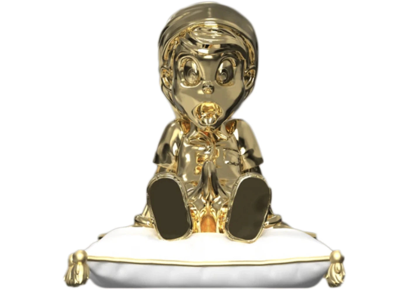 Juce Gace Mighty Jaxx A Wood Awakening Chill-Out: Porcelain Figure (Gold Chrome Edition)