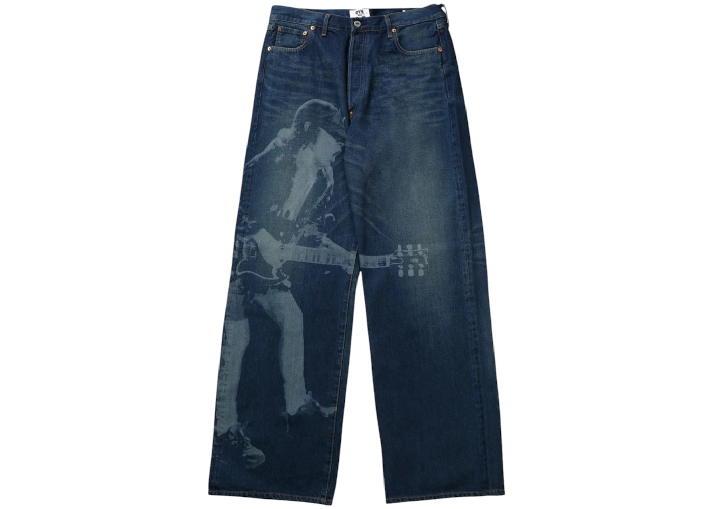 Junya Watanabe AC/DC Selvedge Denim Jeans Indigo