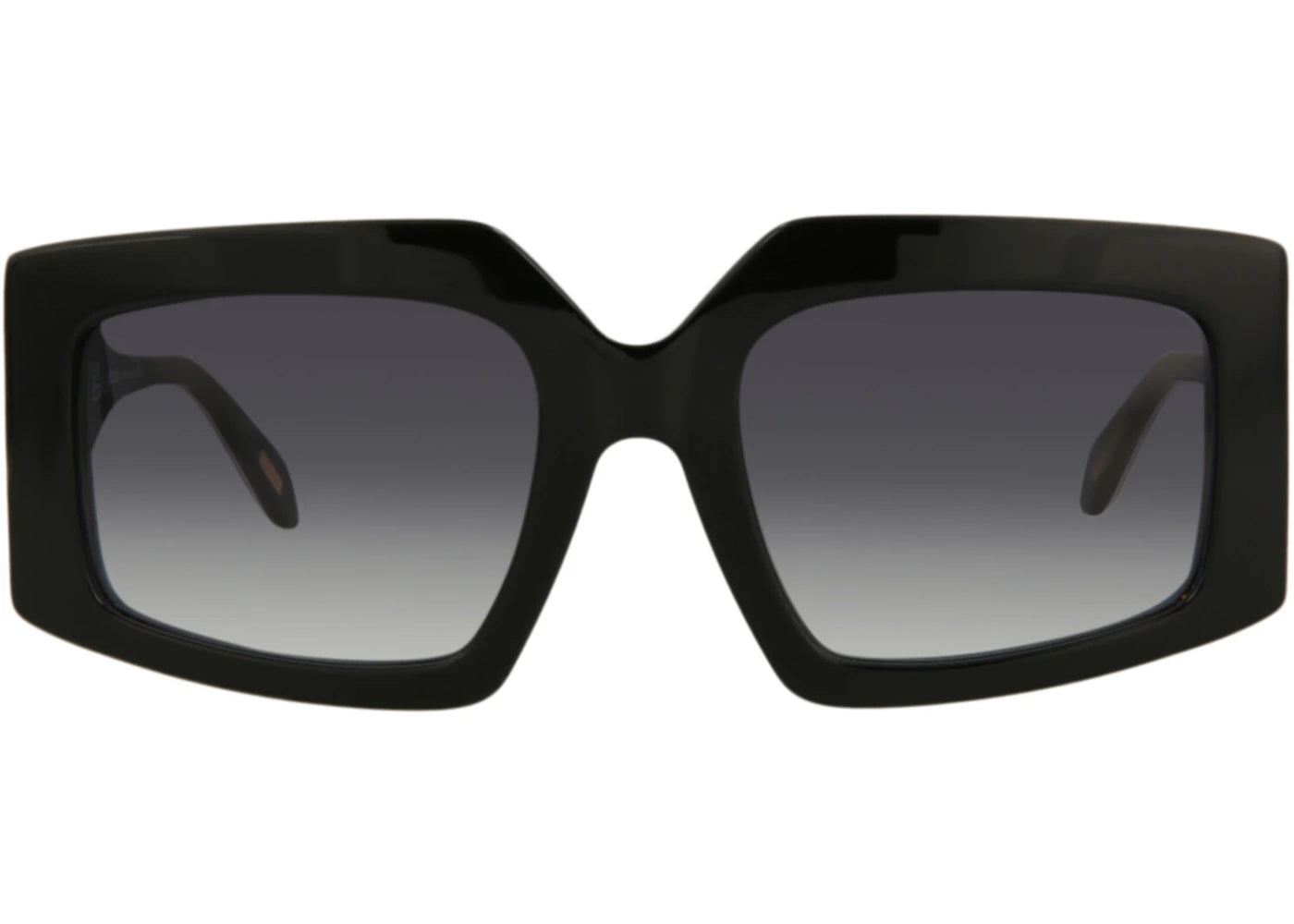 Just Cavalli Square-Frame Acetate Sunglasses Black Black Smoke (SJC020K-54-0700)