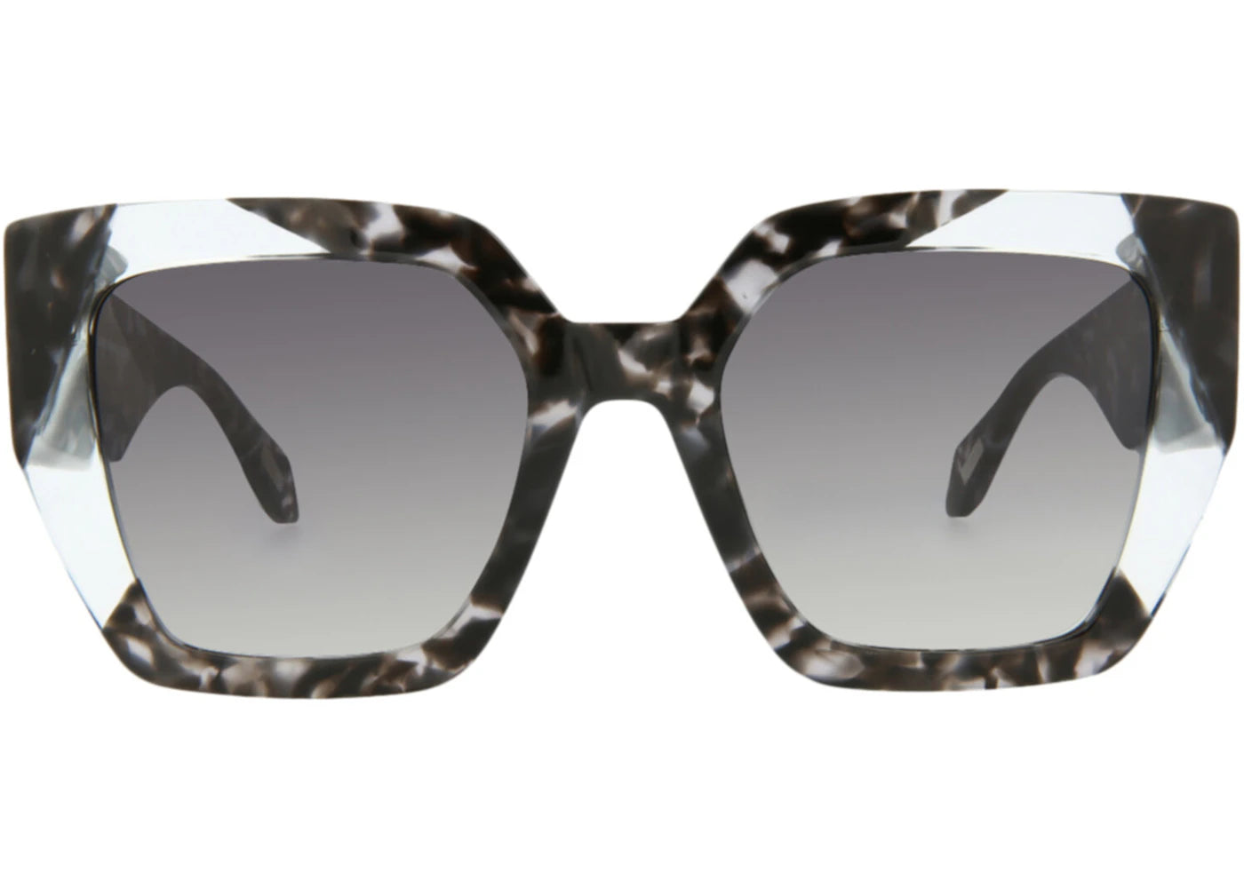 Just Cavalli Square-Frame Acetate Sunglasses Grey Havana Grey Havana Smoke (SJC021K-53-096N)