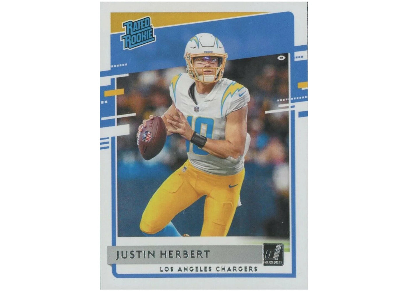 Justin Herbert 2020 Panini Donruss Rookie #303 (Ungraded)