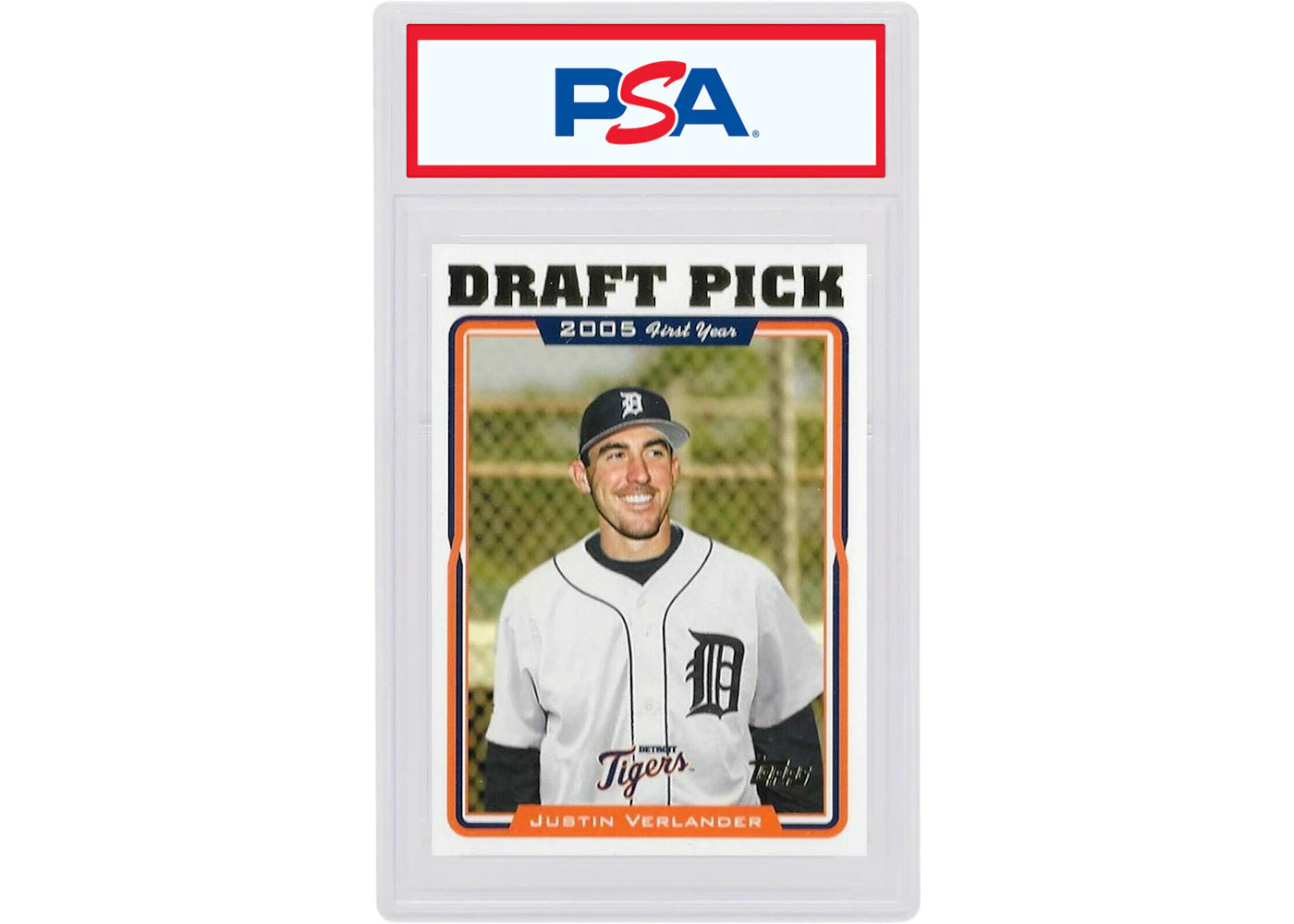 Justin Verlander 2005 Topps Draft Pick #677 (PSA or BGS Graded)