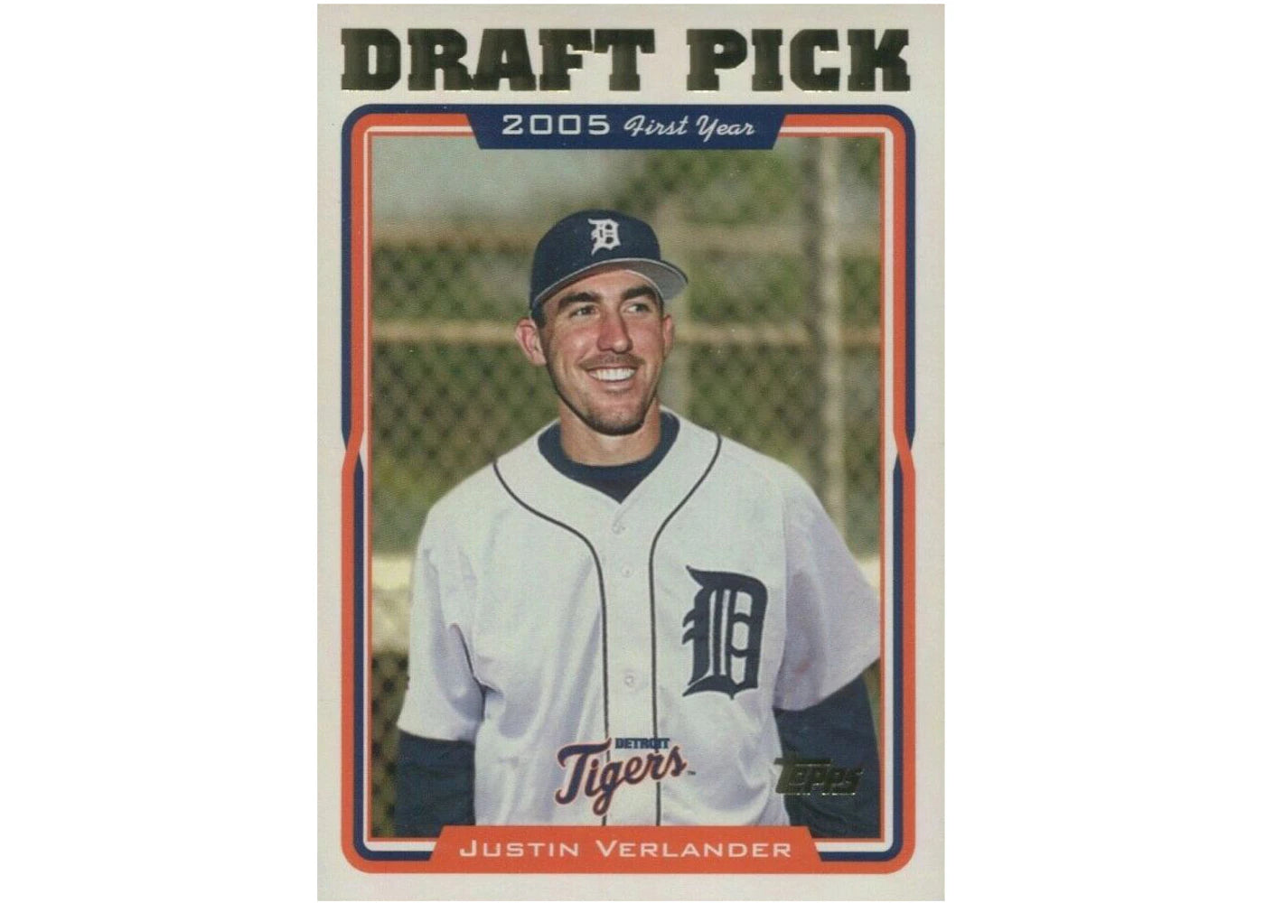 Justin Verlander 2005 Topps Rookie #677 (Ungraded)
