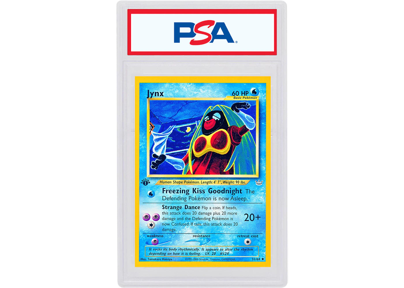 Jynx 2001 Pokemon TCG Neo Revelation 1st Edition #31/64 (PSA or BGS Graded)
