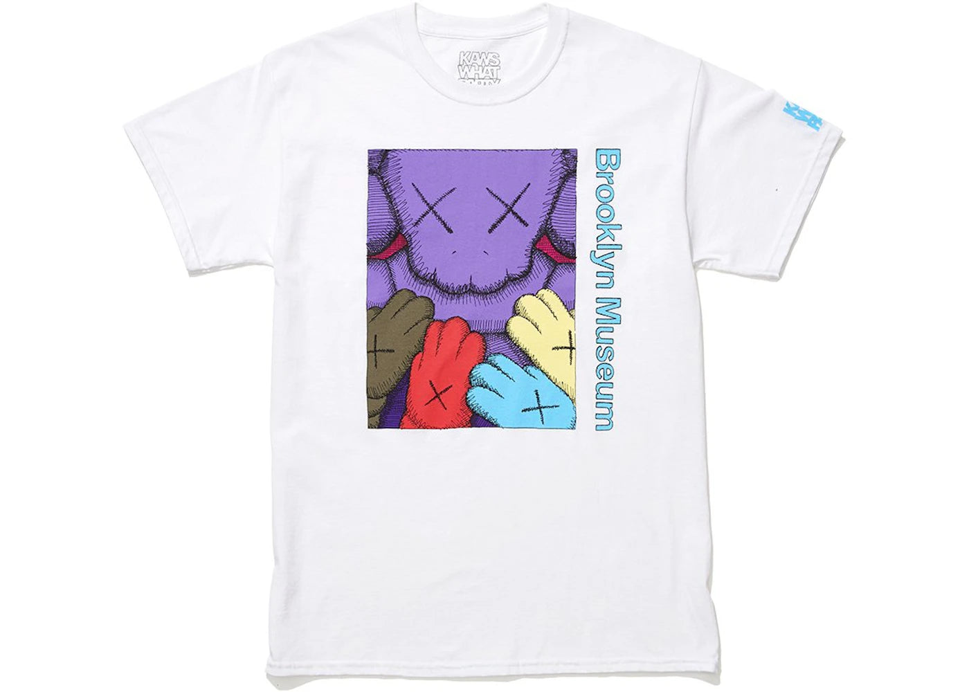 KAWS Brooklyn Museum URGE T-shirt White/Purple