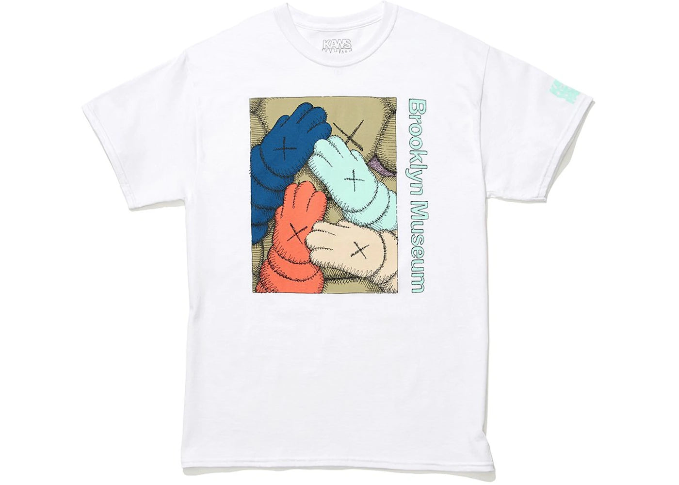 KAWS Brooklyn Museum URGE T-shirt White/Tan