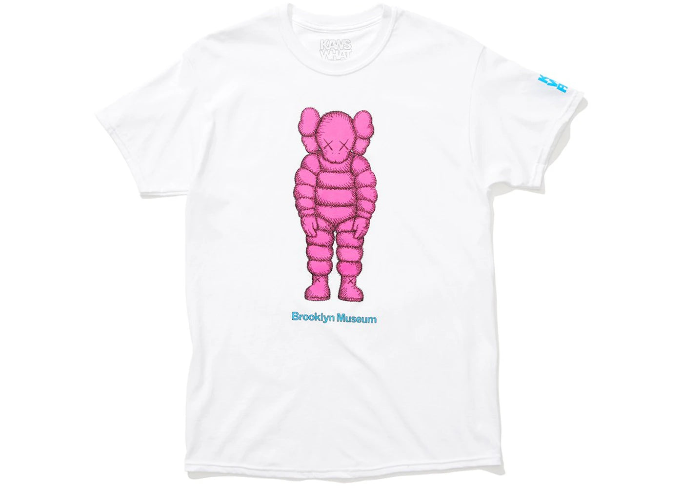 KAWS Brooklyn Museum WHAT PARTY T-shirt White