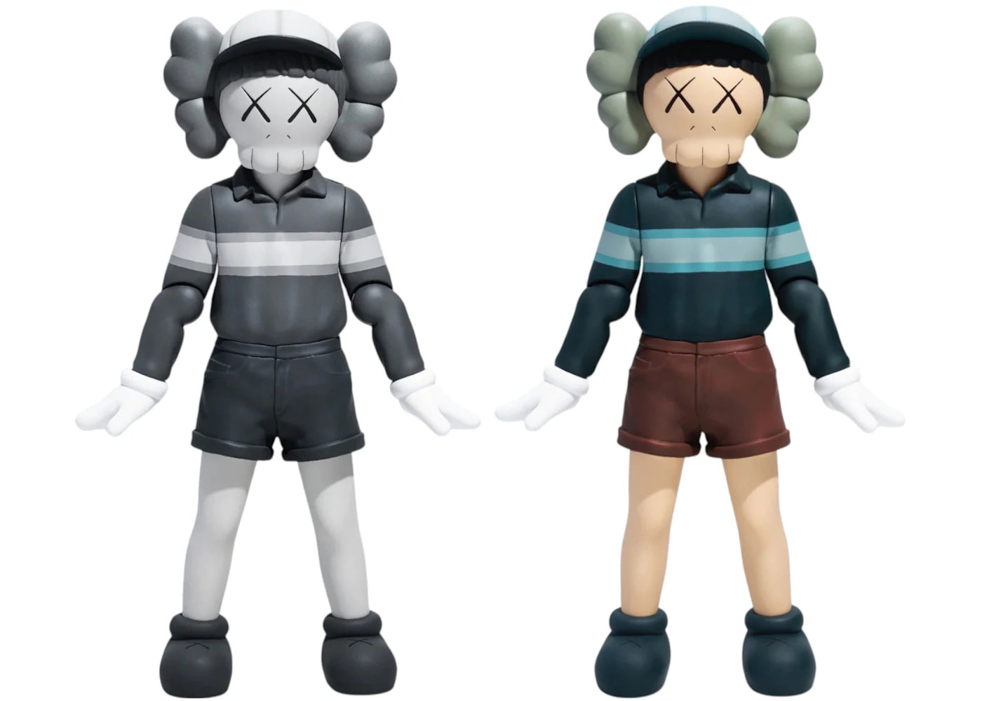 KAWS Chul-Su Vinyl Figure Set of 2 Coloured/Monotone