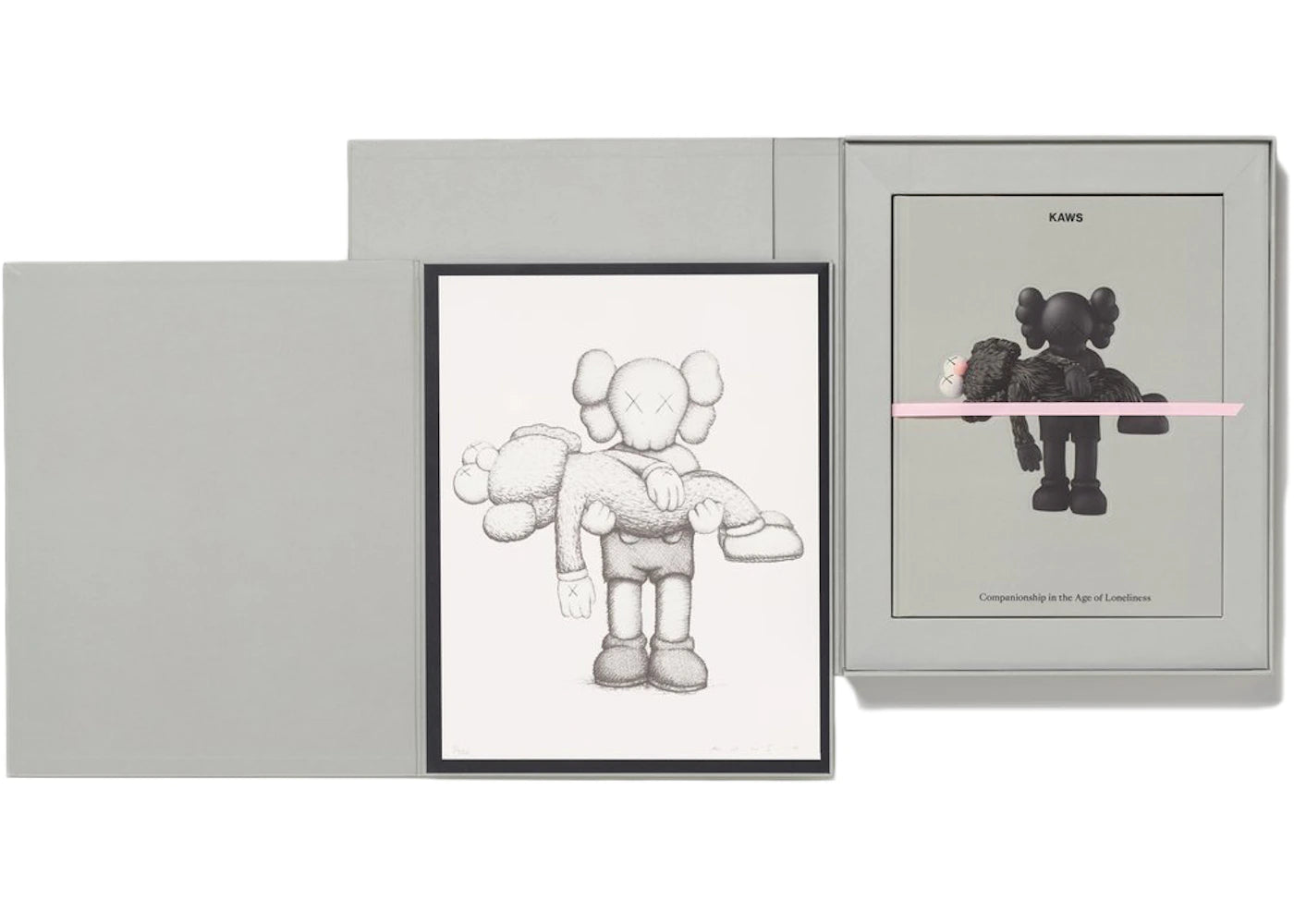 KAWS Gone Print & Monograph Boxed Set (Signed, Edition of 750)