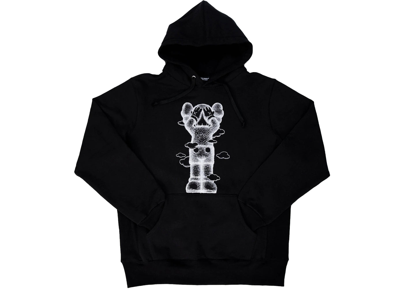 KAWS Holiday UK Hoodie Black