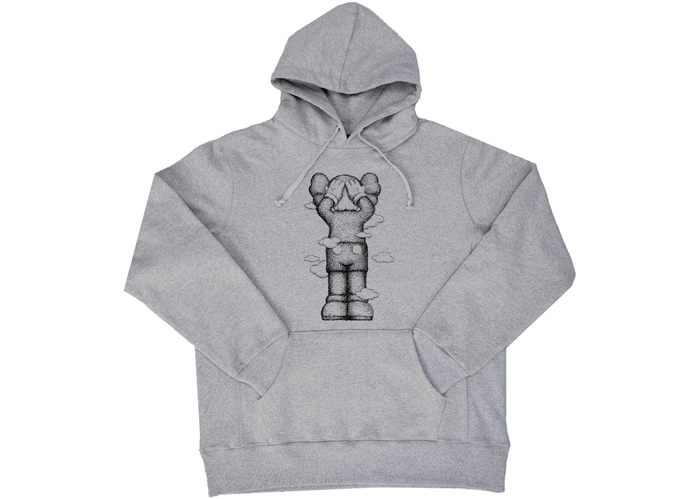 KAWS Holiday UK Hoodie Grey