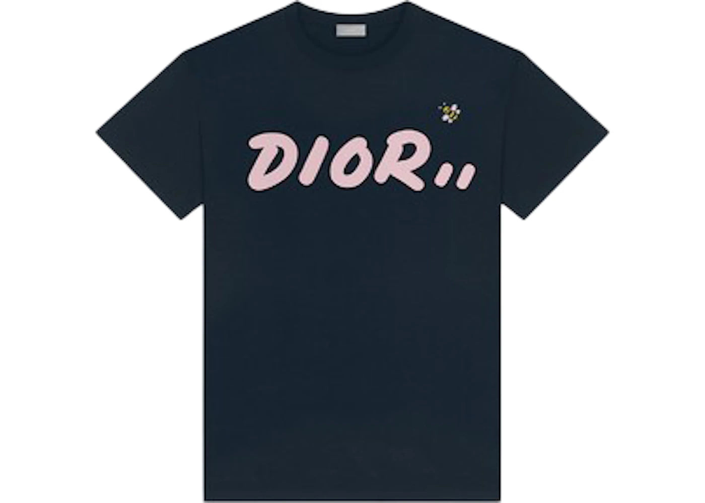 KAWS x Dior Logo T-shirt Navy