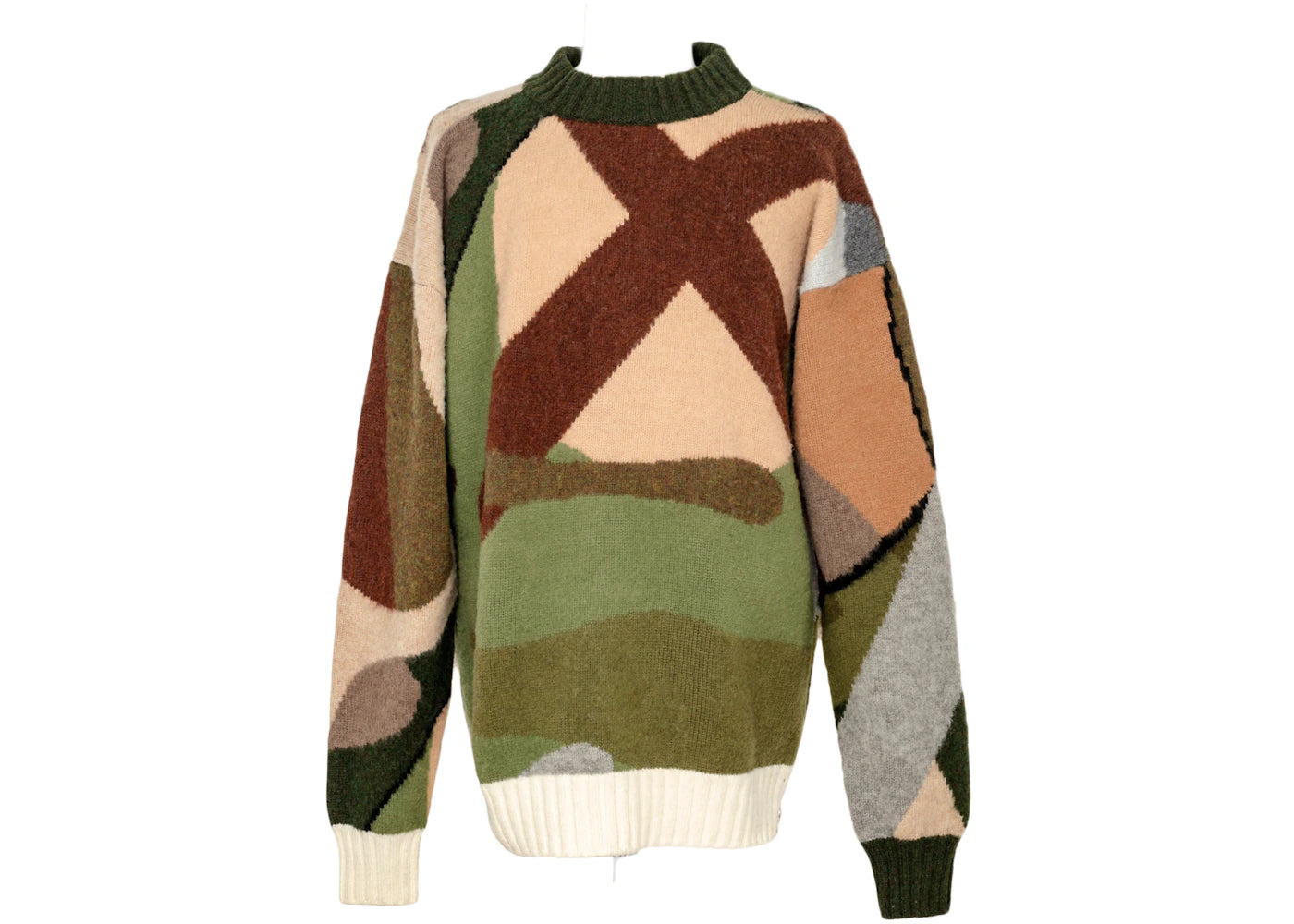 KAWS x Sacai Knit Pullover Green