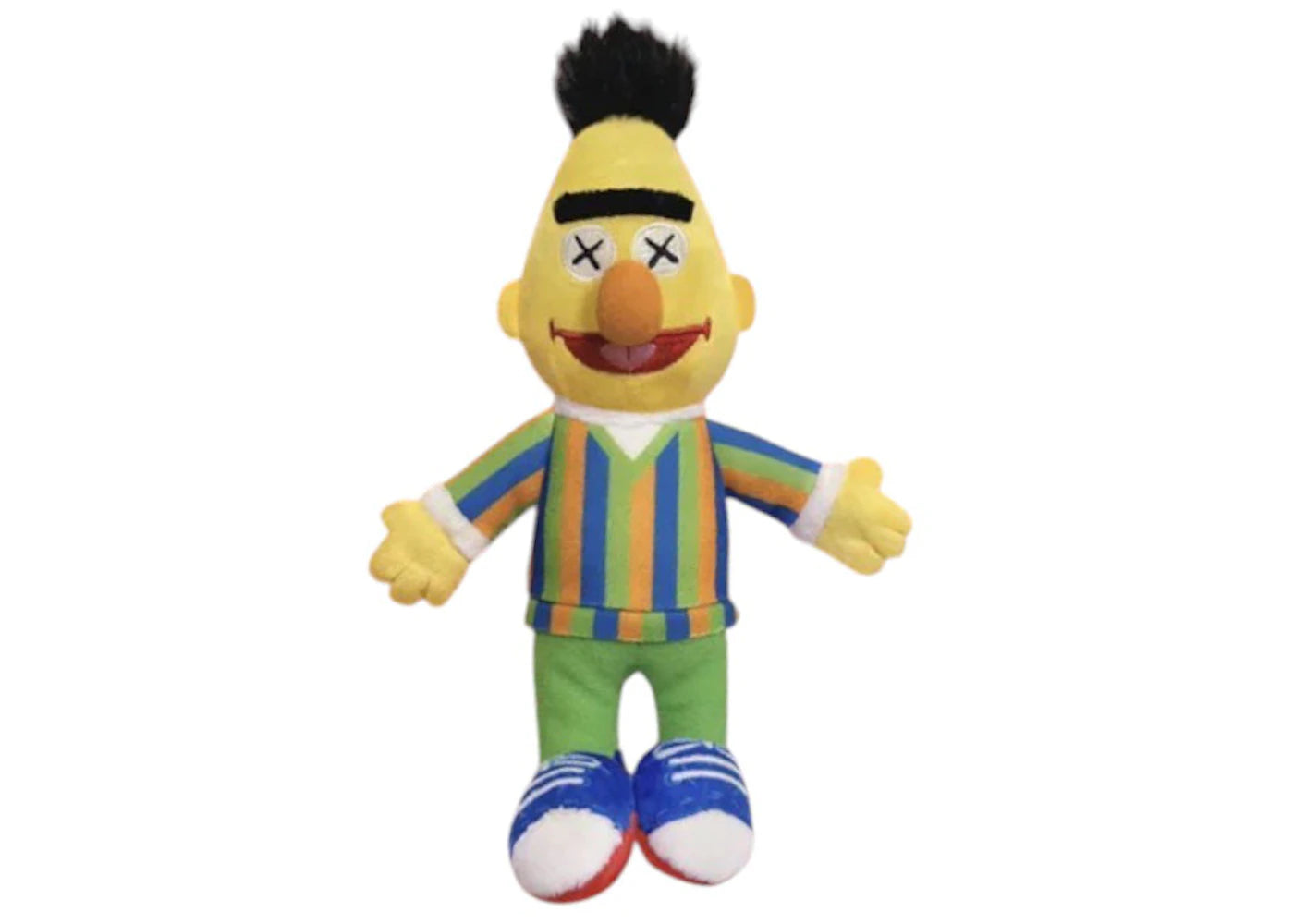 KAWS x Sesame Street Water Parade Bert Plush Keychain