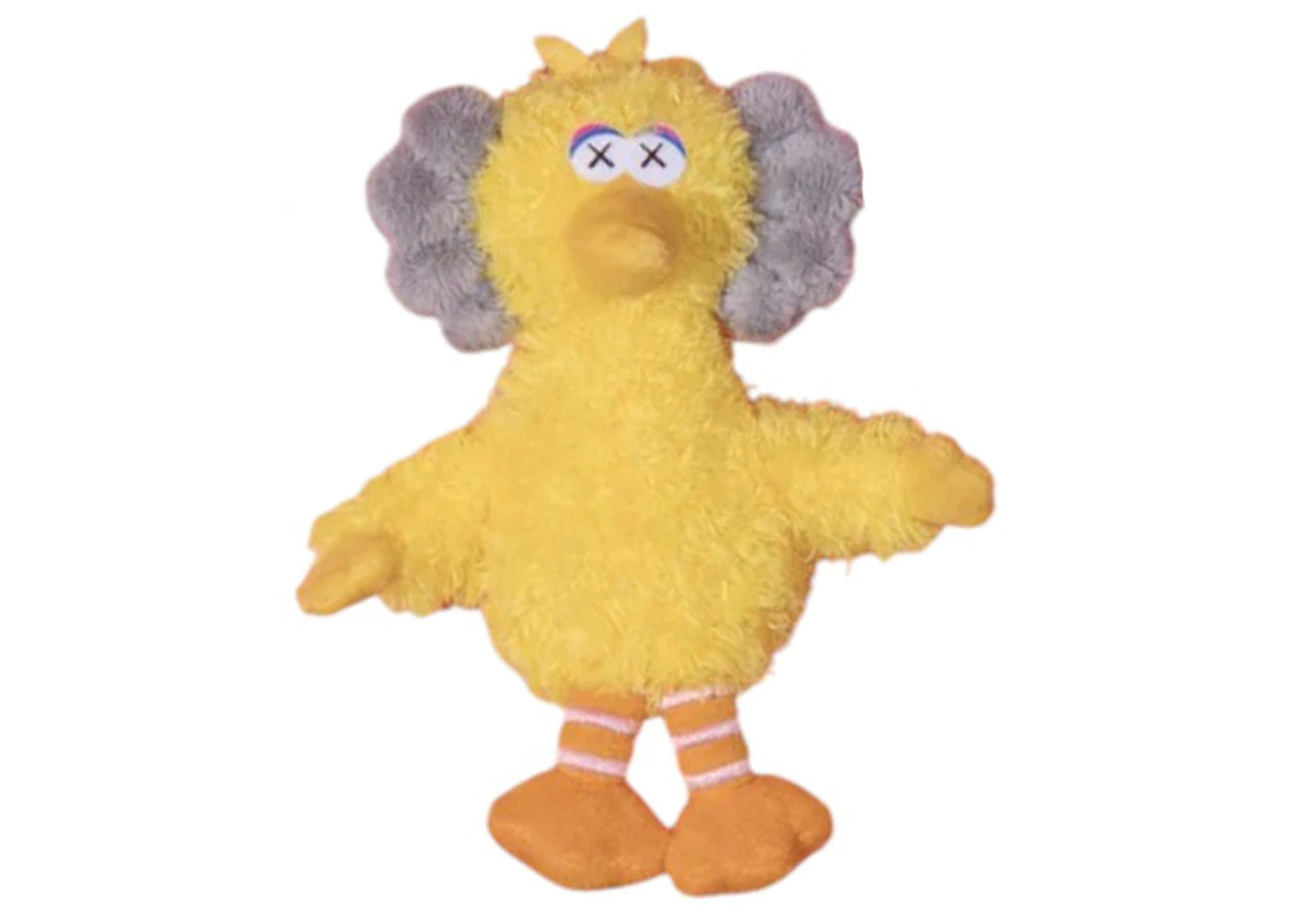 KAWS x Sesame Street Water Parade Big Bird Plush Keychain
