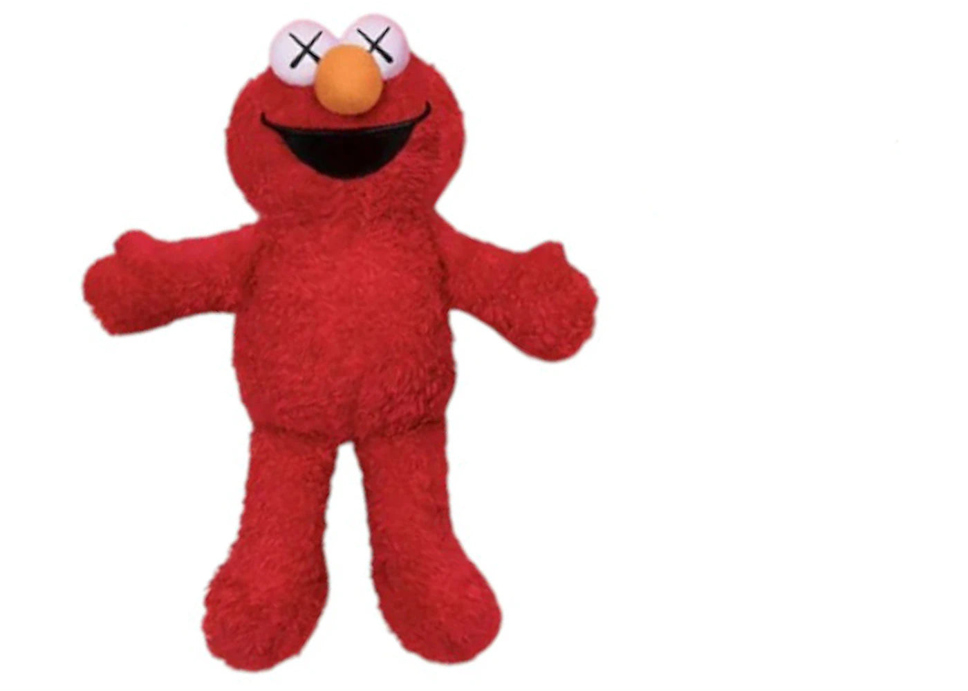KAWS x Sesame Street Water Parade Elmo Plush Keychain