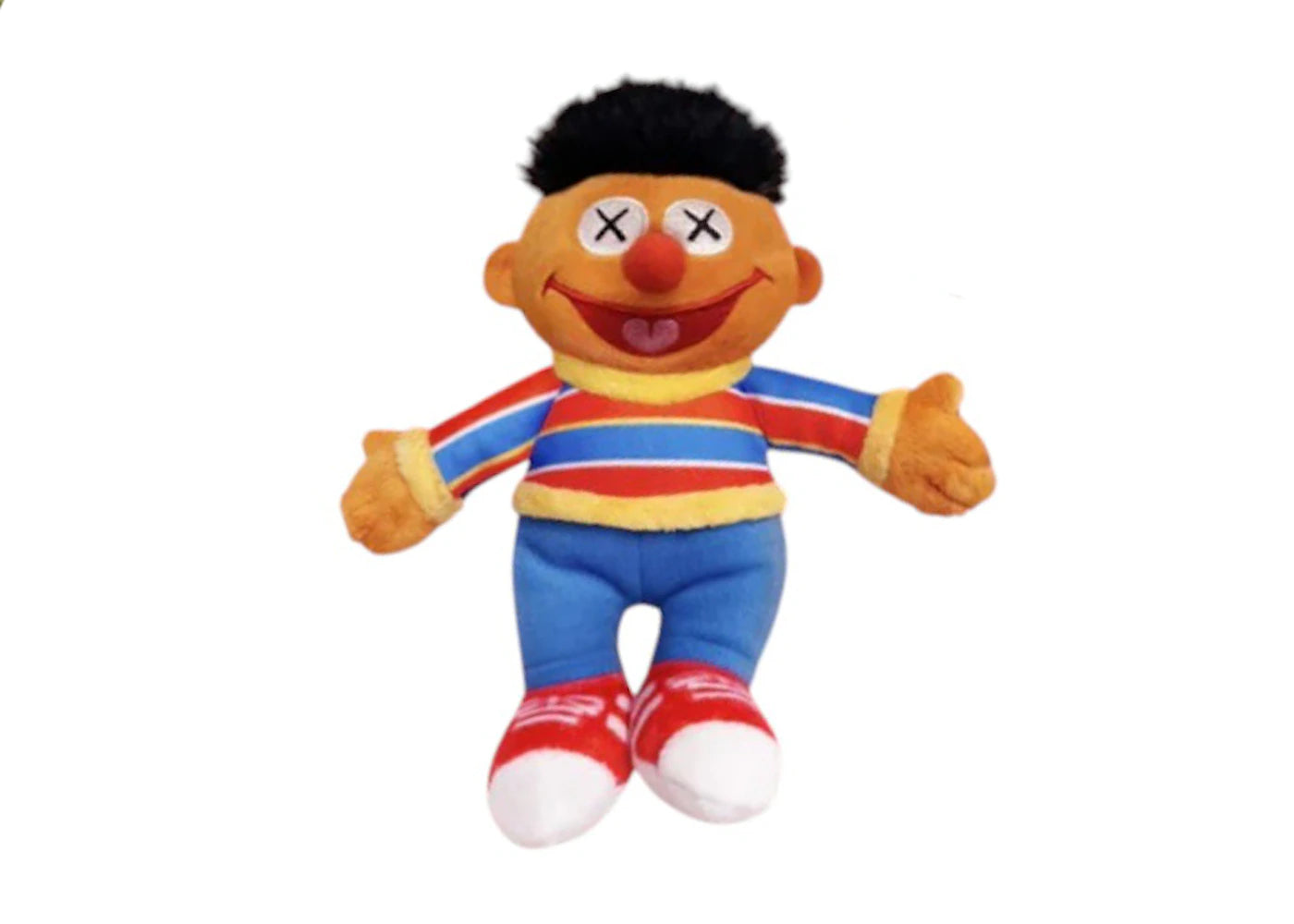 KAWS x Sesame Street Water Parade Ernie Plush Keychain