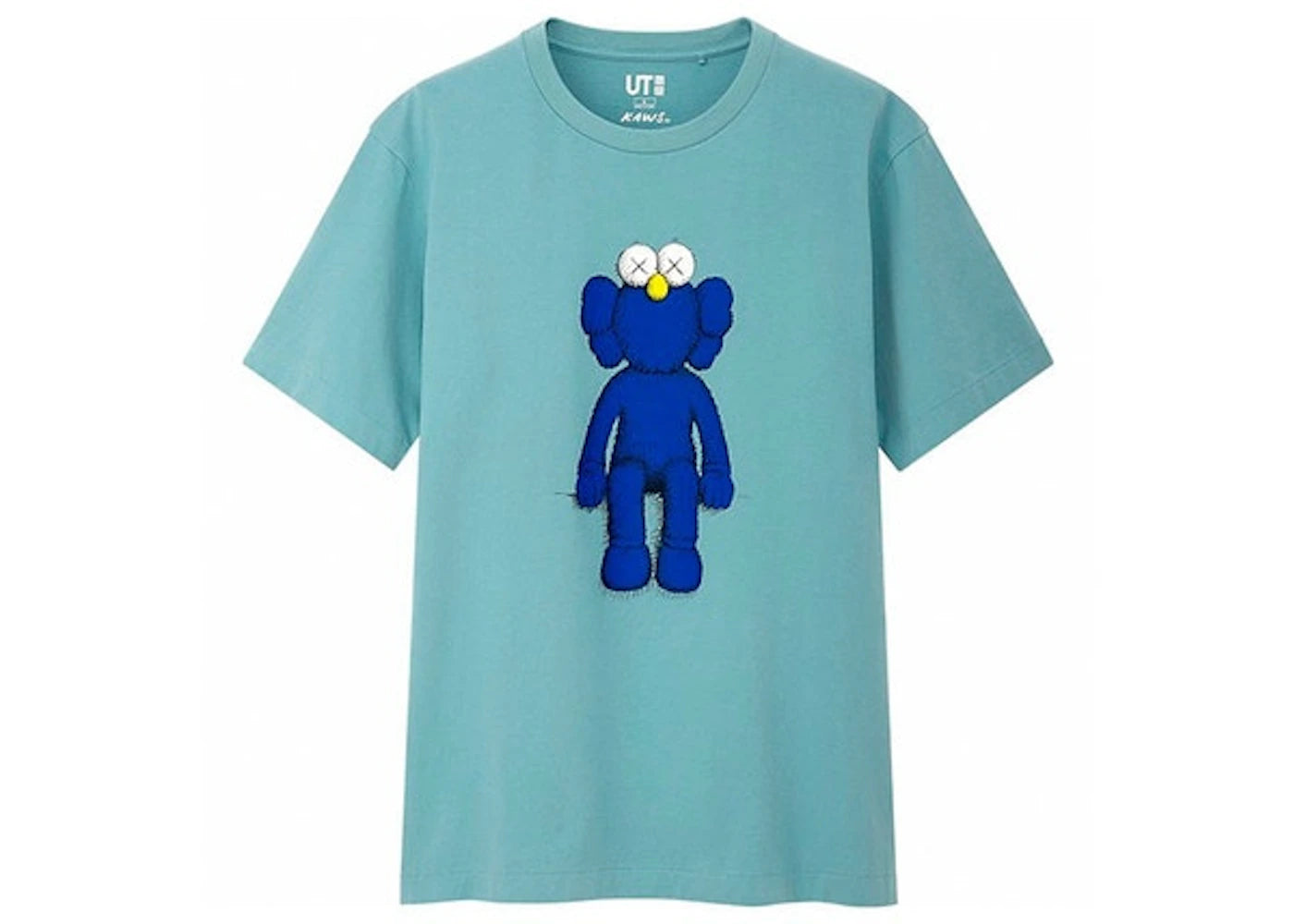 KAWS x Uniqlo Blue BFF Tee (Japanese Sizing) Green