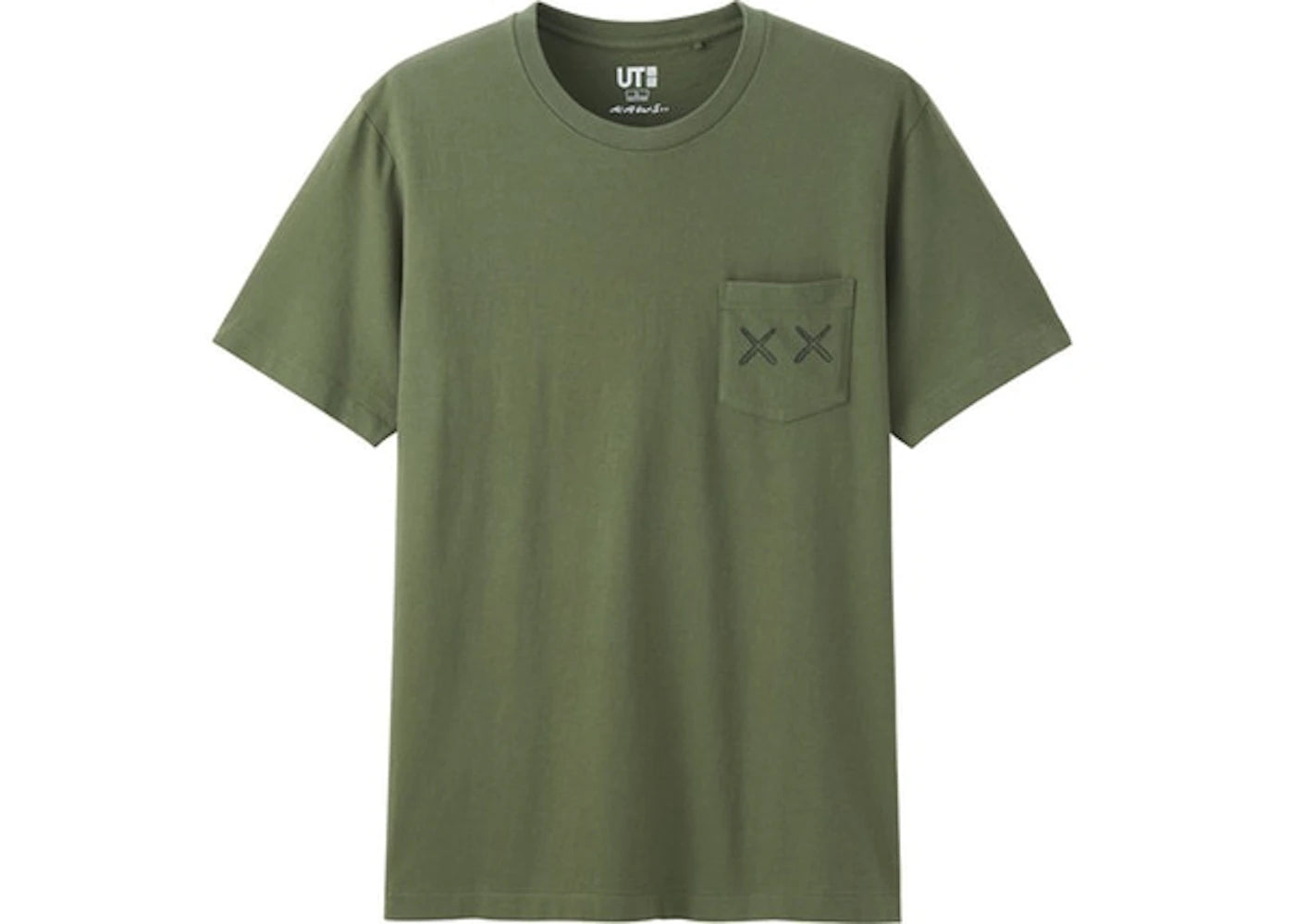 KAWS x Uniqlo XX Pocket Tee (Asia Sizing) Olive