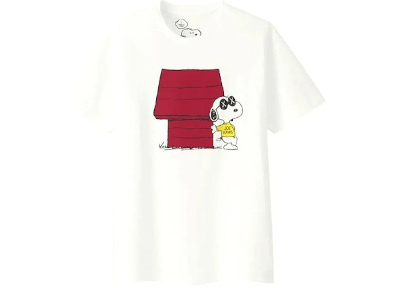 KAWS x Uniqlo x Peanuts Joe Kaws Doghouse Tee (Asia Sizing) White