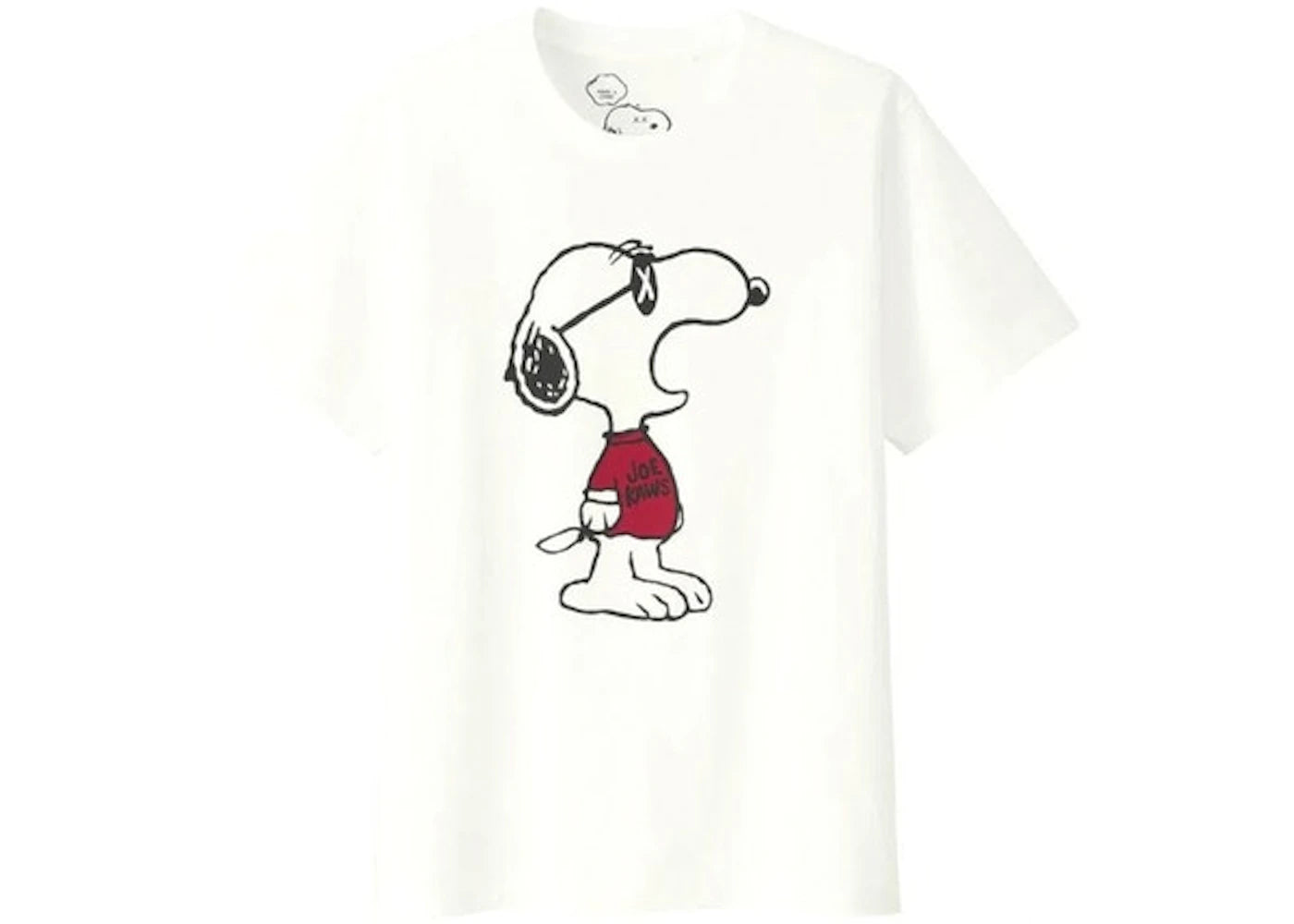 KAWS x Uniqlo x Peanuts Joe Kaws Yawn Tee (Asia Sizing) White