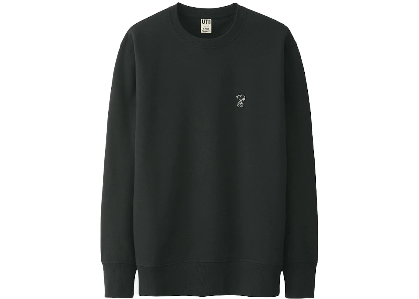 KAWS x Uniqlo x Peanuts Small Snoopy Sweatshirt Black