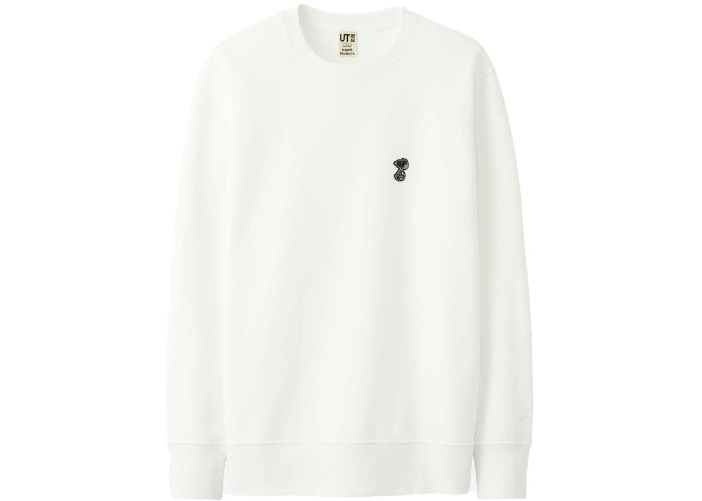 KAWS x Uniqlo x Peanuts Small Snoopy Sweatshirt White