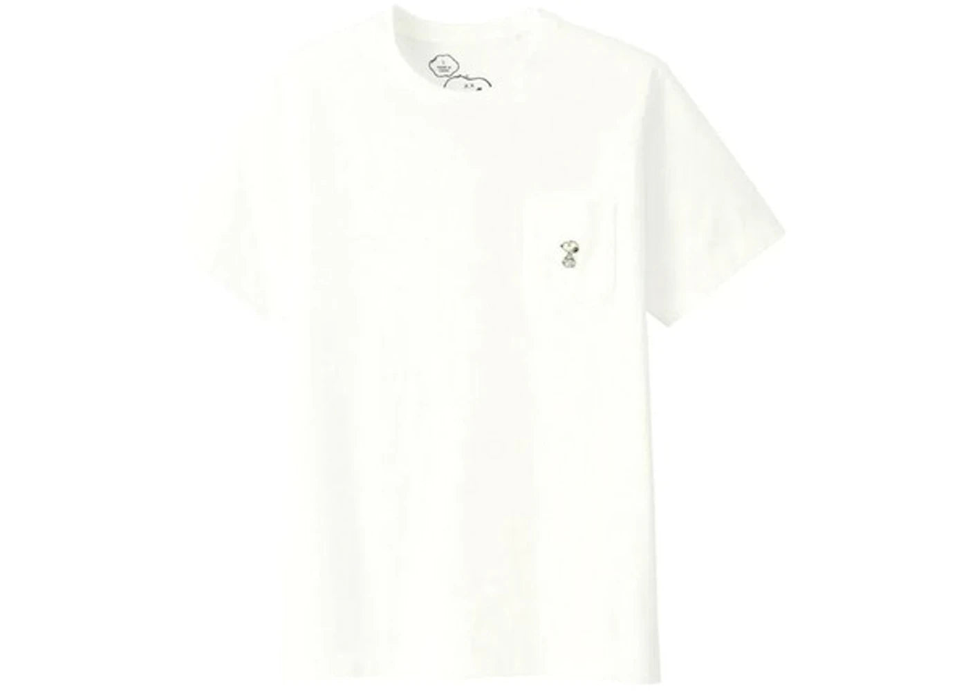 KAWS x Uniqlo x Peanuts Snoopy Pocket Tee (Asia Sizing) White