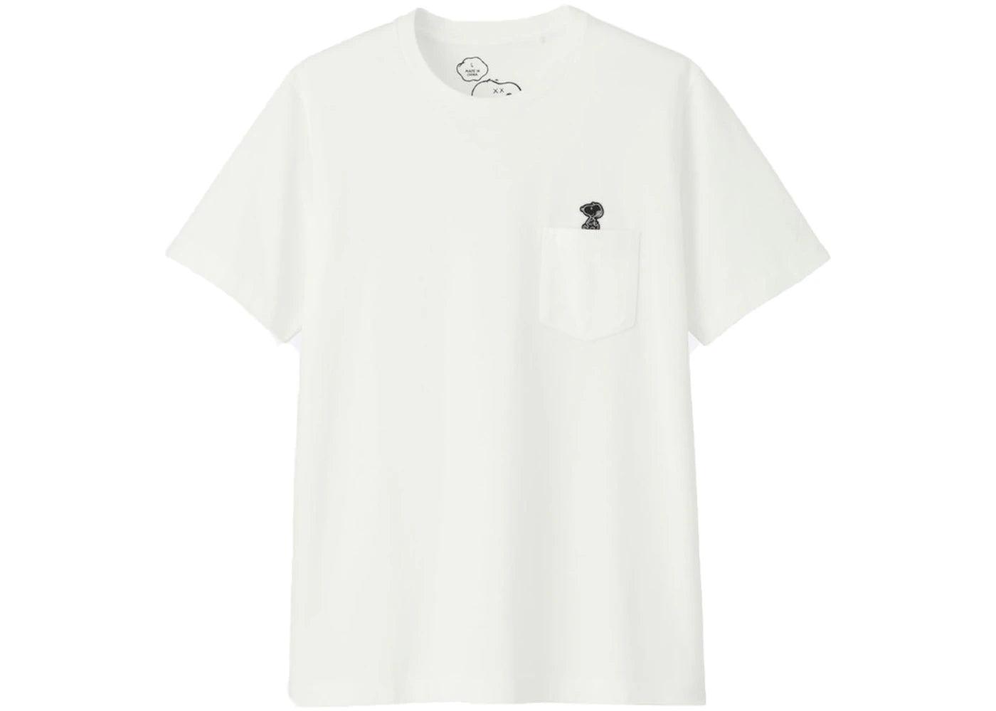 KAWS x Uniqlo x Peanuts Snoopy Pocket Tee (FW17) White