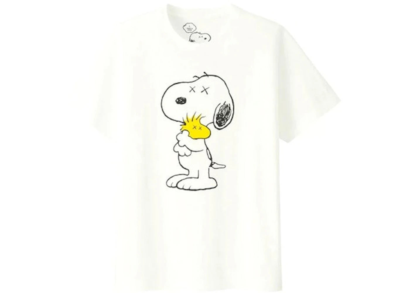 KAWS x Uniqlo x Peanuts Snoopy & Woodstock Tee (Asia Sizing) White