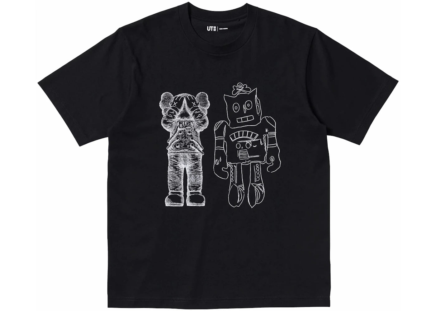KAWS x Uniqlo Warhol UT Graphic 476351 T-shirt 'Black'