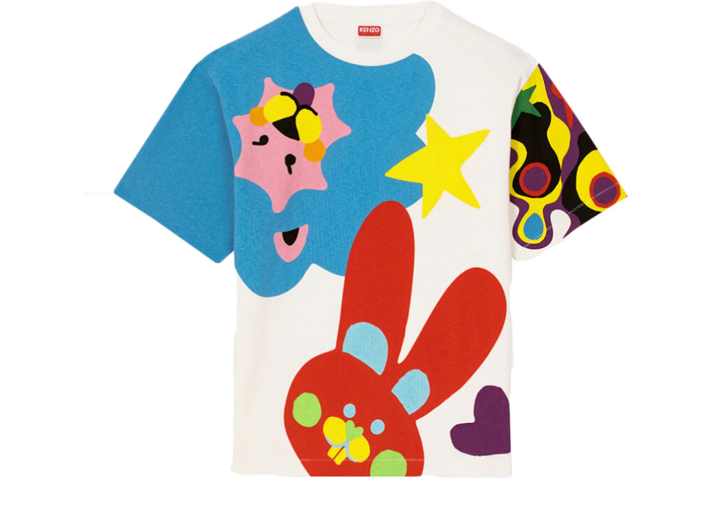 KENZO KENZOO Oversized T-Shirt Off White