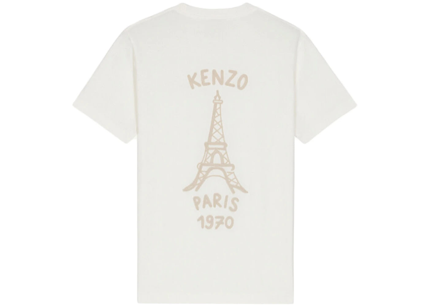 KENZO Loose Cut Souvenir T-Shirt Off White