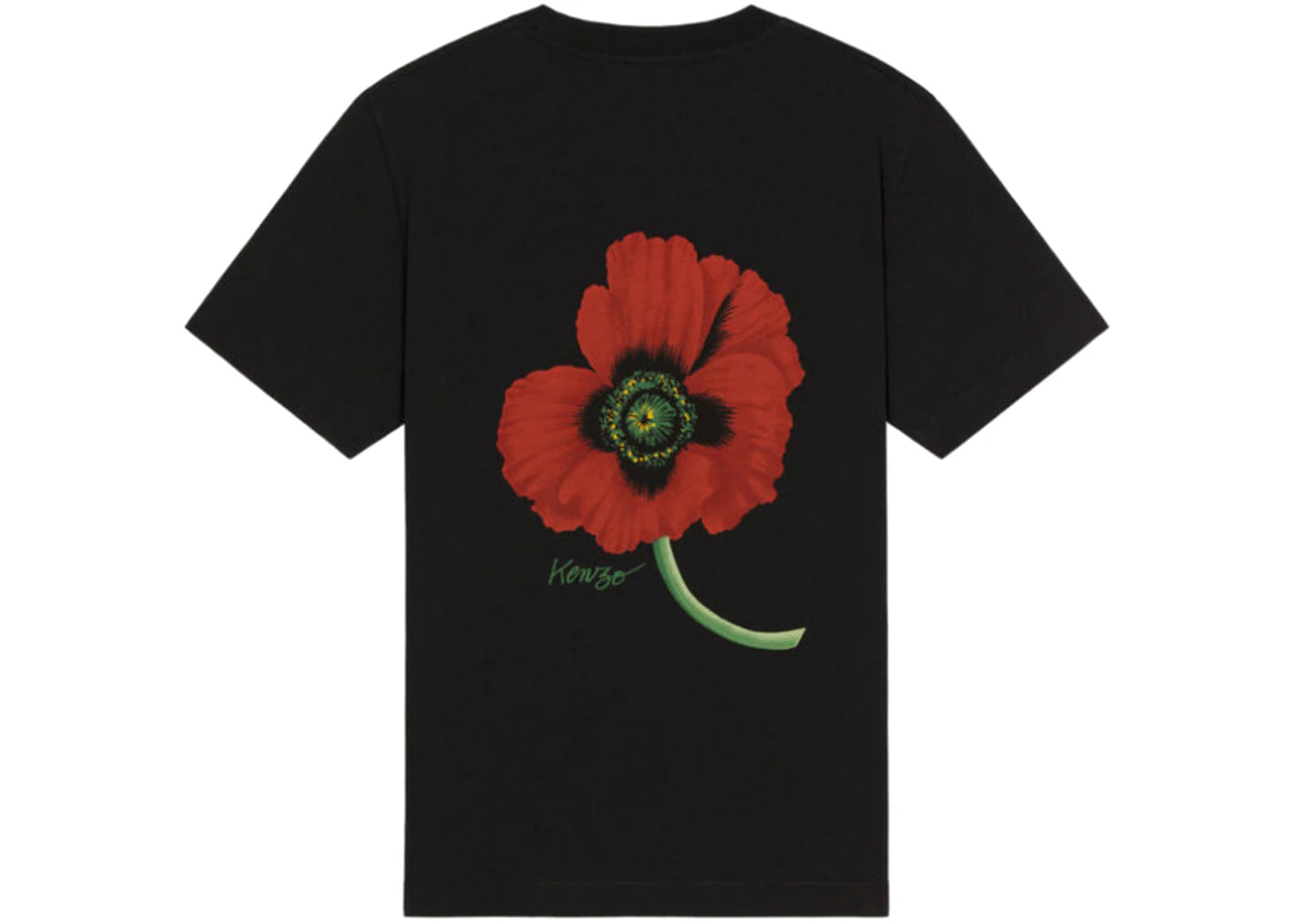 KENZO POPPY by Nigo Women's Loose T-Shirt Black