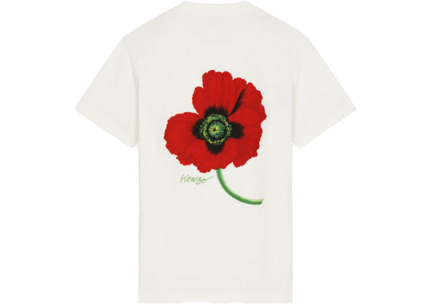 KENZO POPPY by Nigo Women's Loose T-Shirt Off White