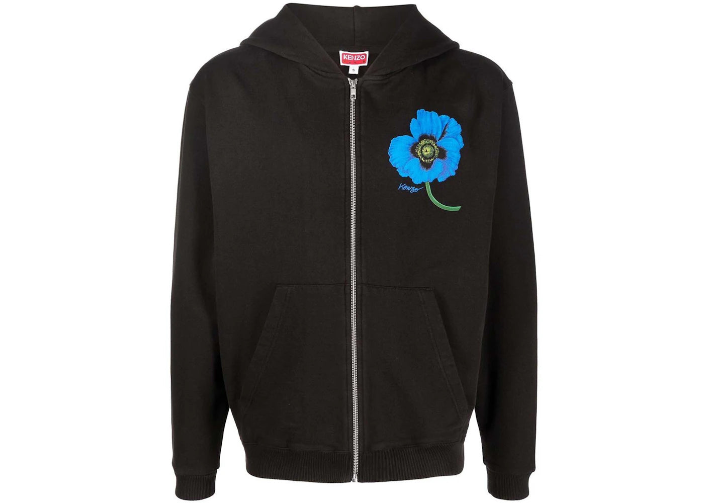 KENZO POPPY by Nigo Zip Jacket Black
