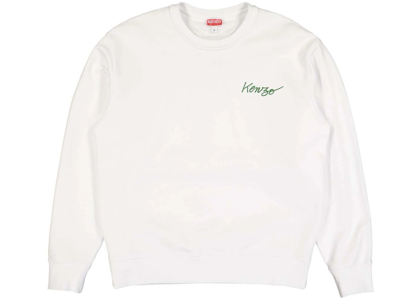 KENZO Poppy by Nigo Back Print Sweatshirt White
