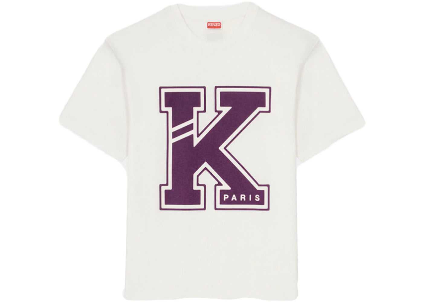 KENZO Varsity T-Shirt Off White