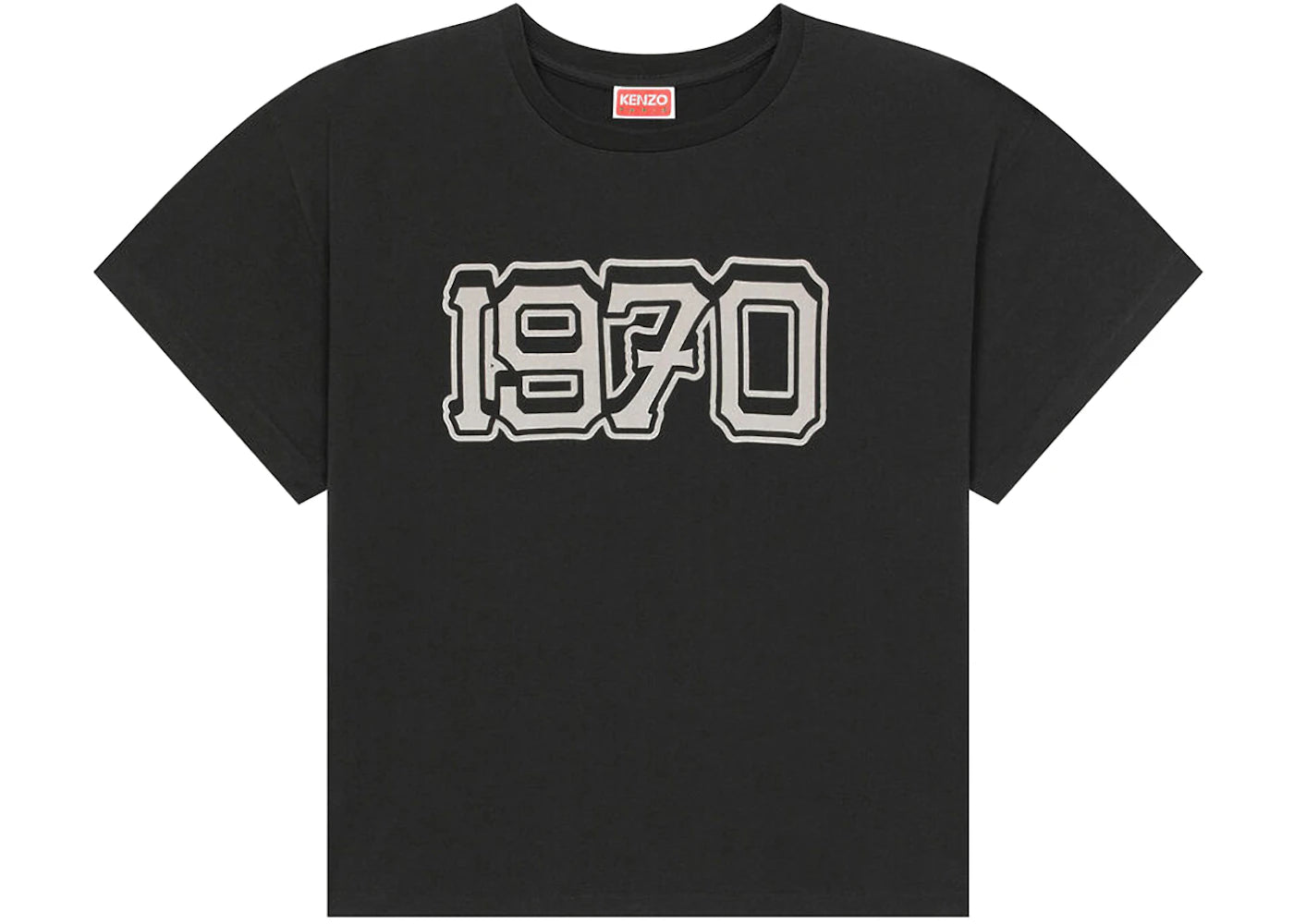 KENZO x Nigo 1970 Varsity Boxy T-Shirt Black
